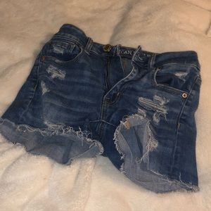 american eagle jean shorts